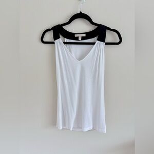 Banana Republic White Tank Top Sleeveless Casual